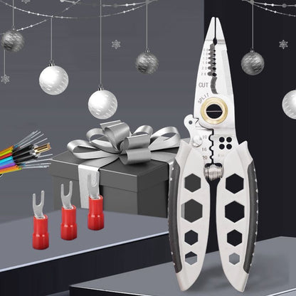 Professional Wire Stripper and Cutter Pliers for Electrical Work, Cable Prep, and Home Projects
