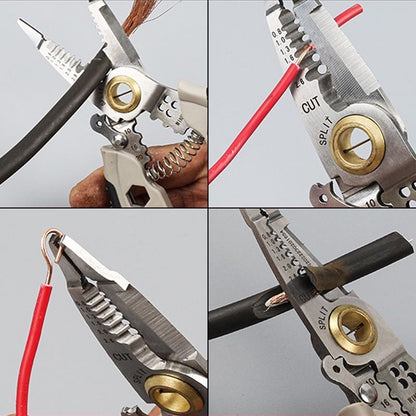 All-in-One Cable Stripper & Cutter for Electrical Work – Precision Wire Tool for Home & Pro Use
