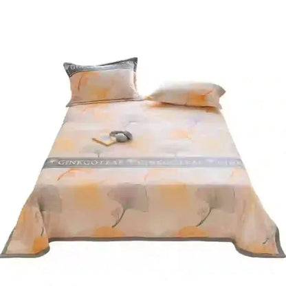 FOLIAGEHUSH – Leaf Throw Blanket for Relaxed Home Comfort