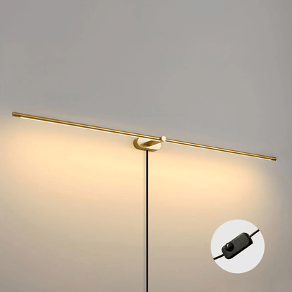Bathroom Vanity Mirror Light Bar 27 in Metal Wall Mount LED Fixture Dimmable Warm Neutral Cool White for Makeup Bath Cabinet