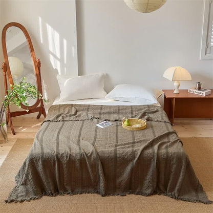 WEAVEBELLE – Waffle Blanket for Refined Home Comfort