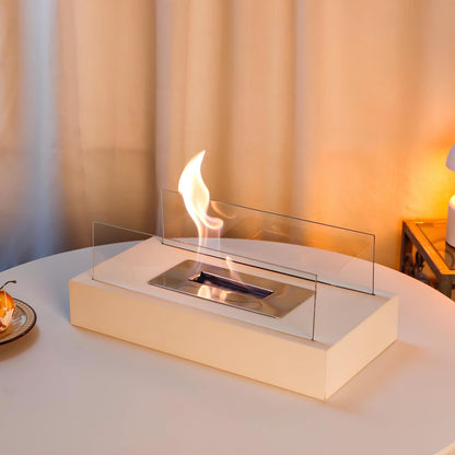 Indoor and Outdoor Smokeless Fireplace – Tabletop Bioethanol Fire Pit