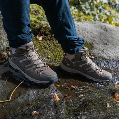 Cushioned High-Top Hiking Boots with Ankle Support for Men & Women – Waterproof Trail Shoes for Outdoor Adventures & Travel
