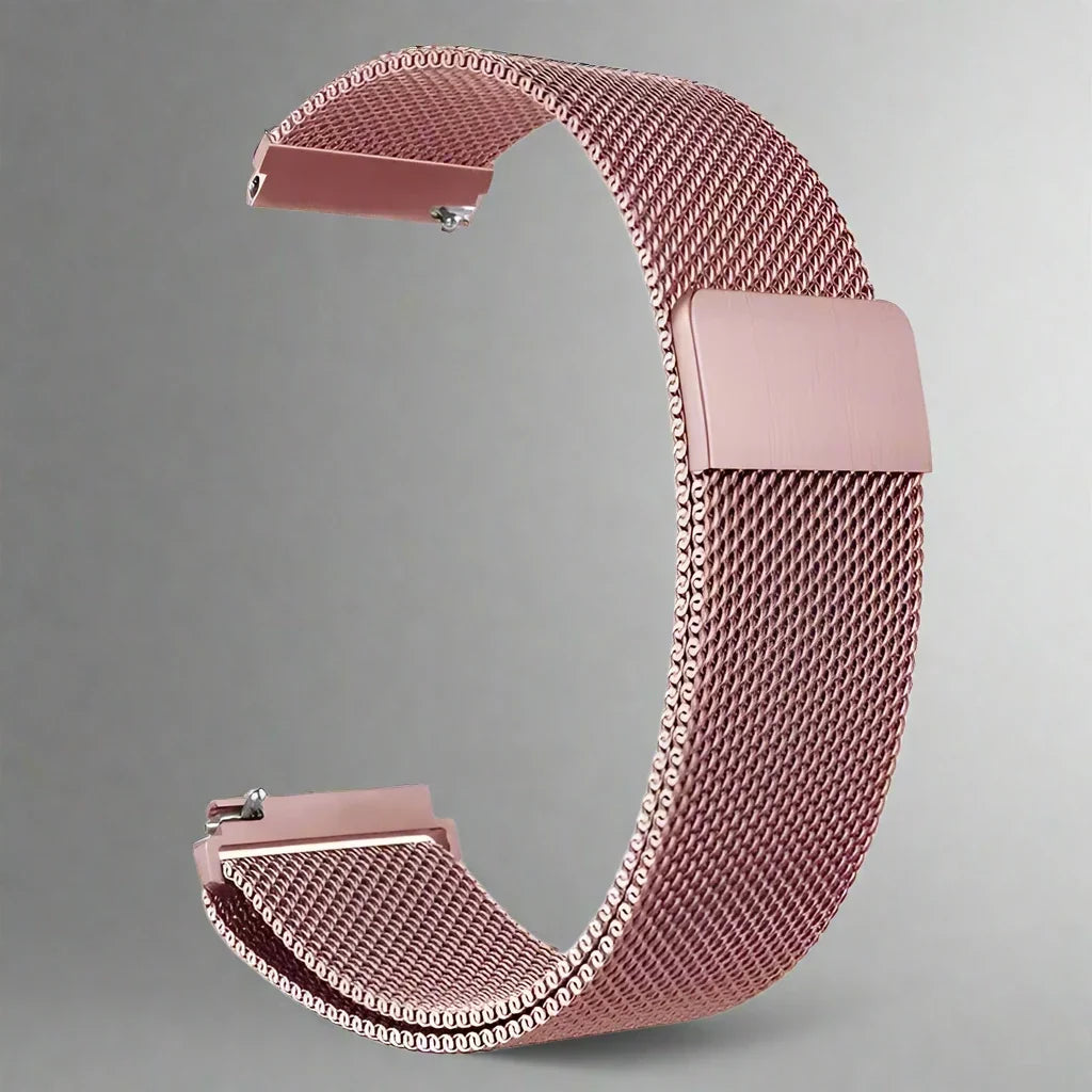 Stainless Steel Mesh Wristband for Garmin Venu Smartwatch – Quick-Release Metal Strap