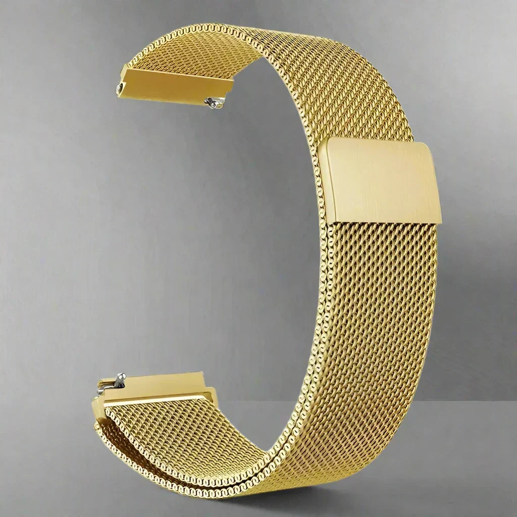 Stainless Steel Mesh Wristband for Garmin Venu Smartwatch – Quick-Release Metal Strap
