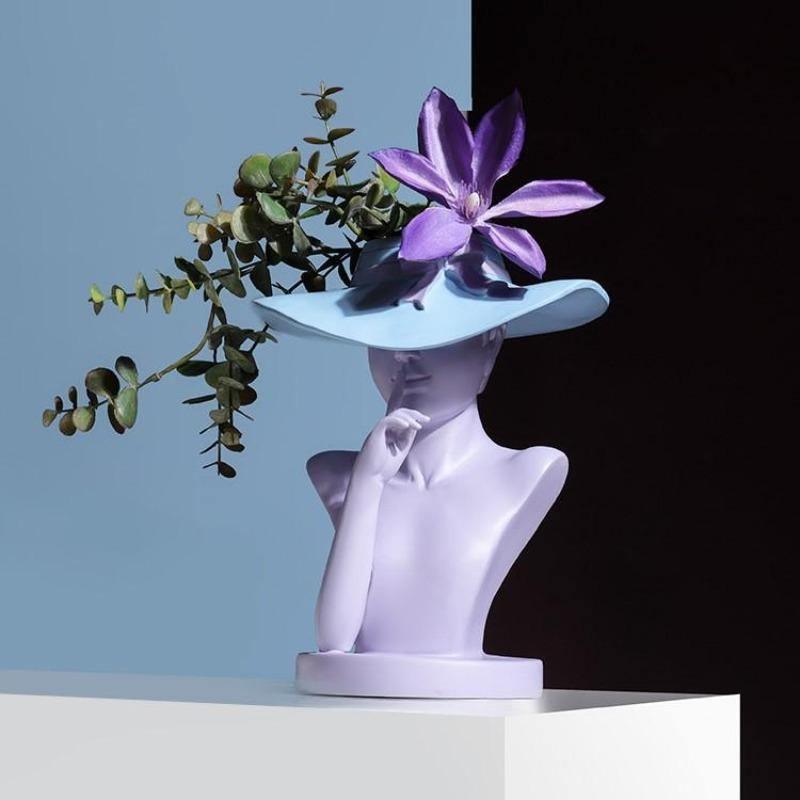 Woman Cap Container