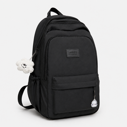 Large Nylon Travel Backpack with Padded Laptop Sleeve & Organized Pockets for School, Work & Commuting – Men Women Students