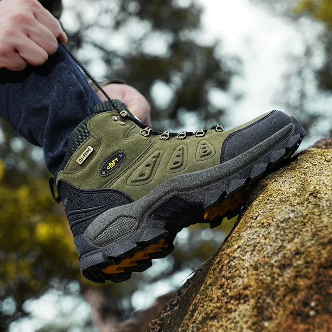 Waterproof Hiking Shoes with Orthopedic Support & Non-Slip Sole for Men & Women