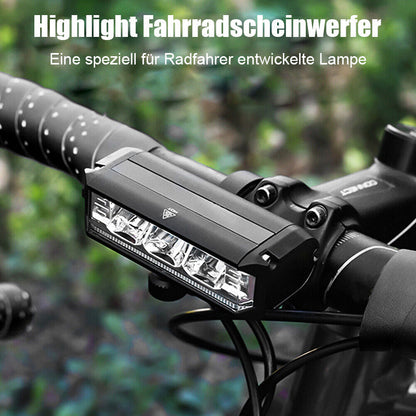 Ultra-Bright 900-Lumen Bike Headlight with 180° Wide-Angle Beam for Night Cycling Safety