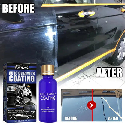 Ceramic Spray Sealant for Vehicle Paint Protection – Water-Repellent Coating for Cars & Trucks – Long-Lasting Shine & Scratch Defense Kit