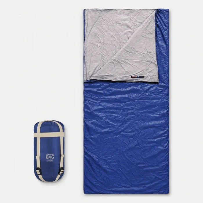Lightweight Camping Sleep Sack with Compression Carry Bag for Backpacking & Hiking Trips