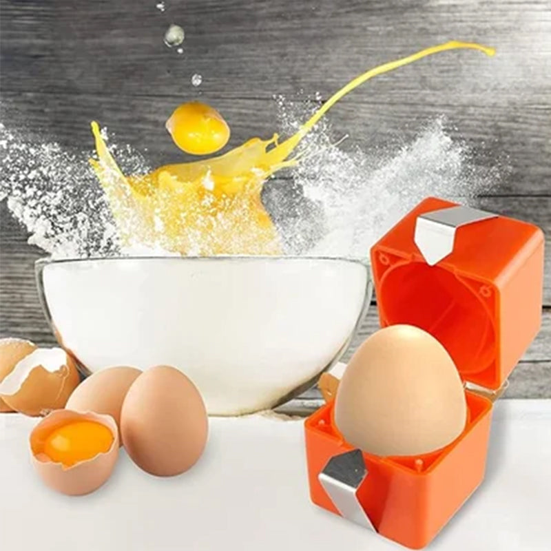 Compact Egg White Yolk Divider Tool with Ergonomic Grip for Baking and Cooking Kitchen Gadget