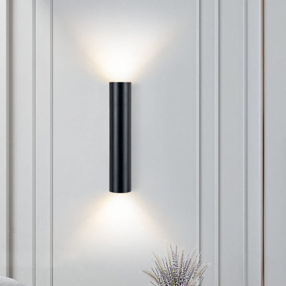 Sleek Aluminum LED Sconce 12-Inch Square Modern Fixture for Bedroom Living Room Study Hallway Task Reading Ambient Indoor Lighting