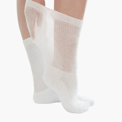 Seamless Diabetic Socks for Neuropathy & Circulation Support – Non-Binding Cushioned Foot Care
