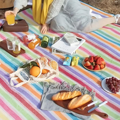 Outdoor Essentials | Waterproof Picnic Blanket with Soft Top Layer | Foldable Mat for Outdoor Comfort and Versatility