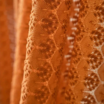 SunWeave – Bohemian Crochet Curtain