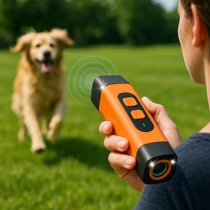 Ultrasonic Dog Training Device with 3 Modes for Barking Control and Behavior Correction