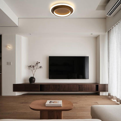 Round Flush Mount LED Light 2 in Low Profile for Bedroom Hallway Living Room Kitchen Entry Modern Ultra Slim Disk Design 10W 20W Integrated