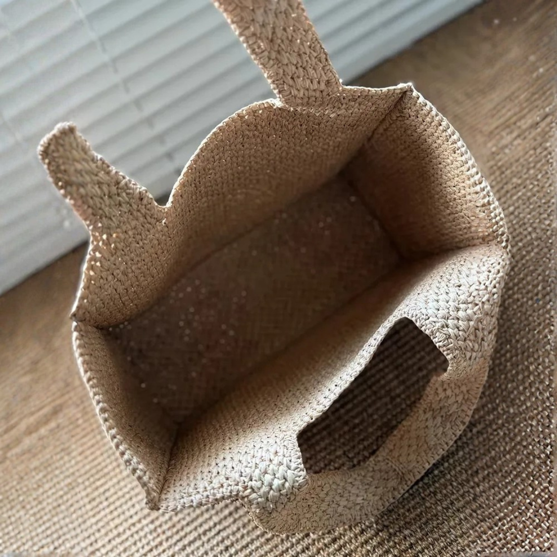 COASTWEAVE – Bolso de playa de rafia hecho a mano