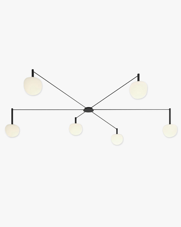 Globe Pendant Light Adjustable Height Frosted White Glass Orb for Kitchen Dining Living Space Modern Hanging Fixture 10 Inch
