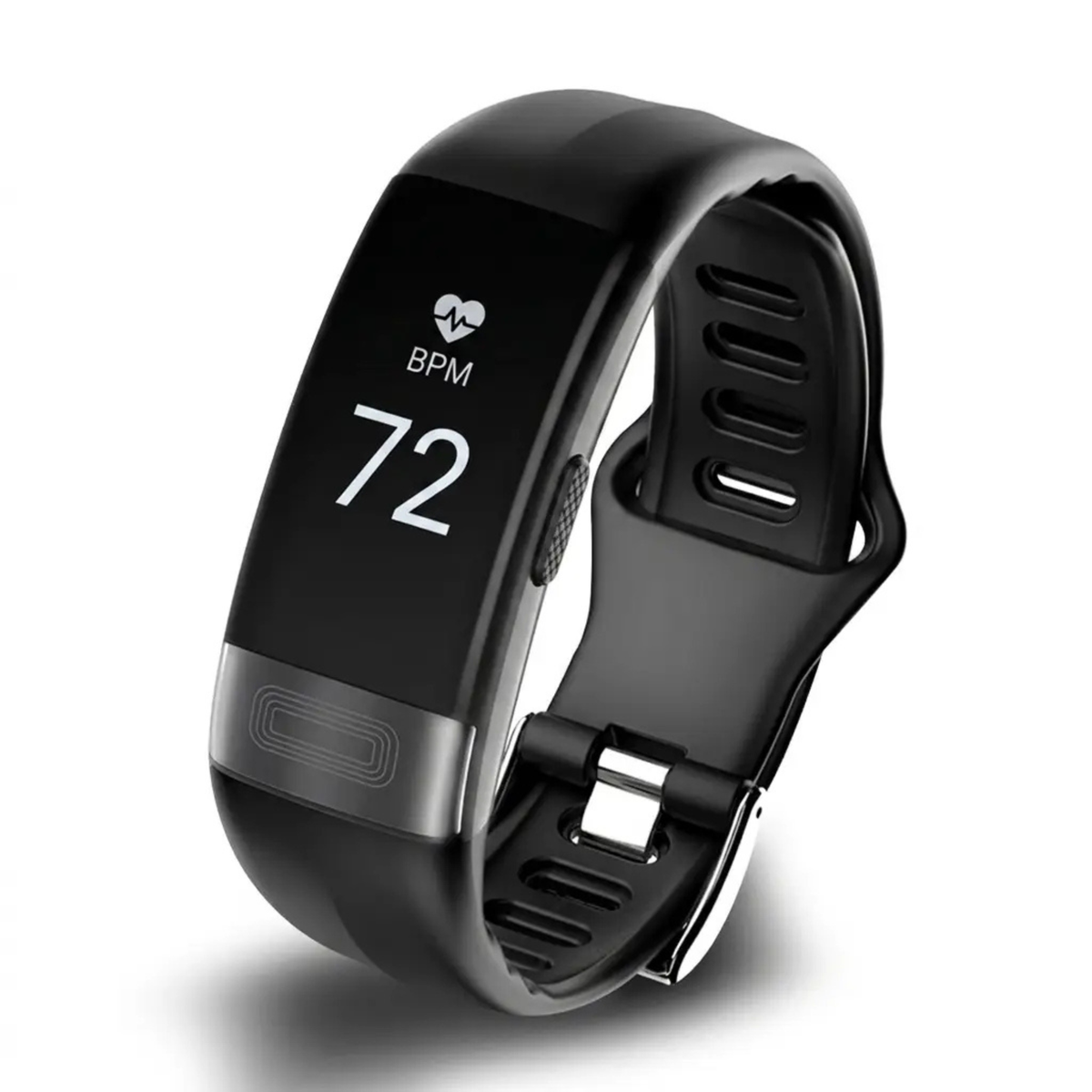 Fitness Tracker with Continuous Heart Rate, Blood Pressure & ECG Monitoring for iOS & Android