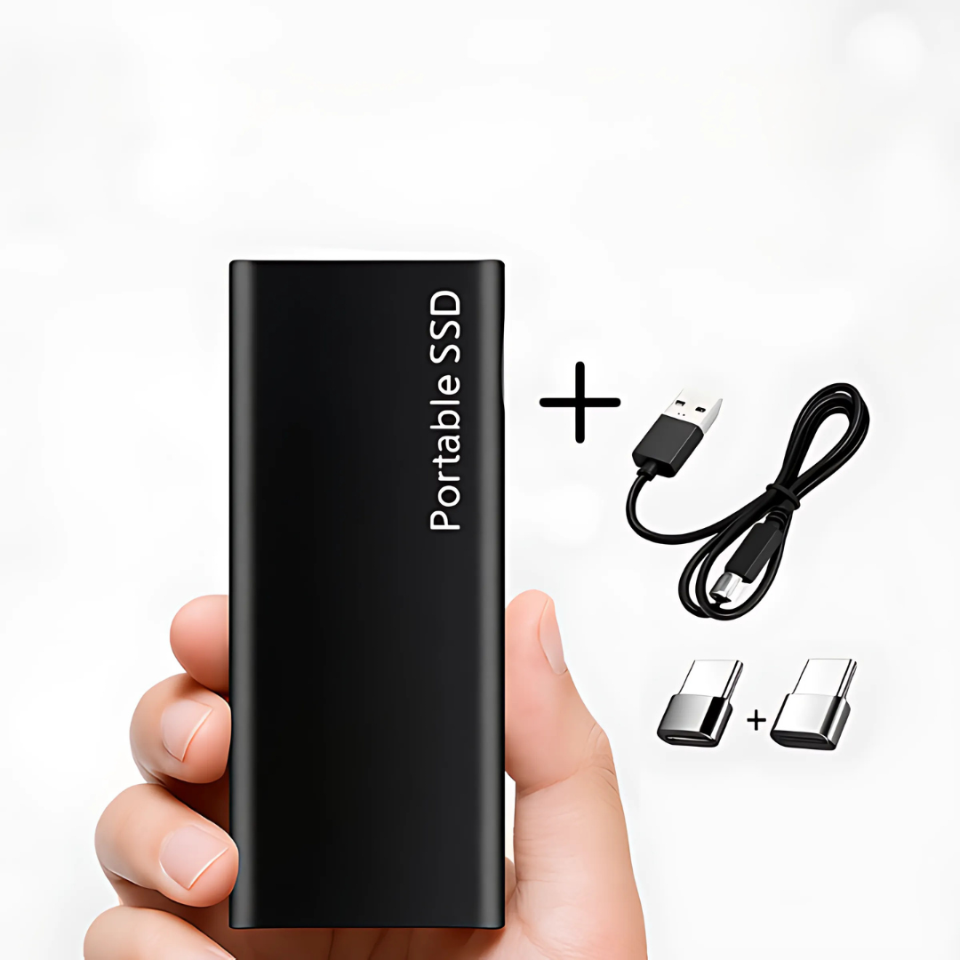 4 TB Portable USB-C External Hard Drive for Mac, PC & Android – Ultra-Slim Travel Storage