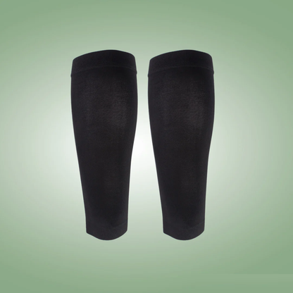 Compression Leg Sleeves for Circulation Support & Swelling Relief | Open-Toe Graduated Compression Calf Sleeves for Edema | Breathable