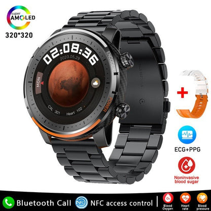 Health Tracking Smartwatch – Heart Rate, Blood Pressure, Oxygen & Sleep Monitor – Waterproof Fitness Watch with Bluetooth Calling & 50+