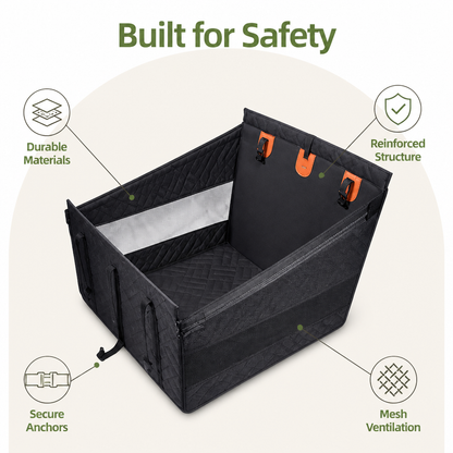 Ortekor Durable Hammock-Style Car Seat Extender