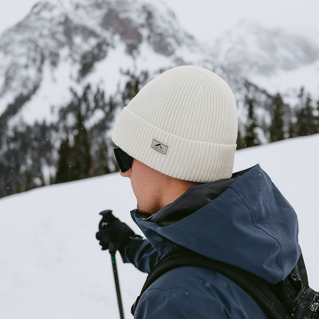 Convertible Winter Beanie with Full Face Coverage for Cold Weather Cycling Hiking Skiing | 2-in-1 Thermal Fleece Balaclava for Men & Women