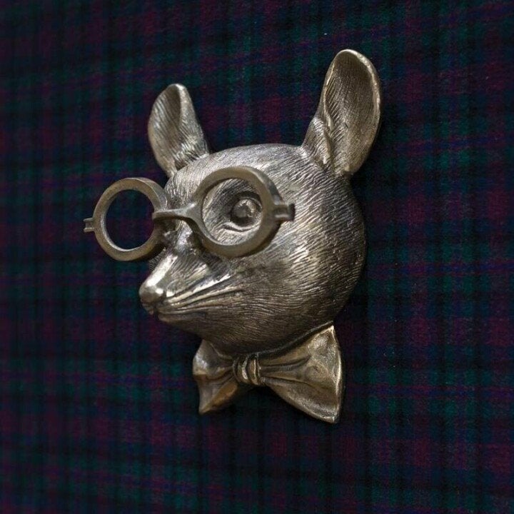 Decoración de pared de cabeza de animal 3D de vida silvestre para el hogar