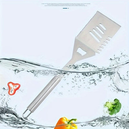 GRILLMASTER – Juego de herramientas para barbacoa de acero inoxidable con estuche de transporte