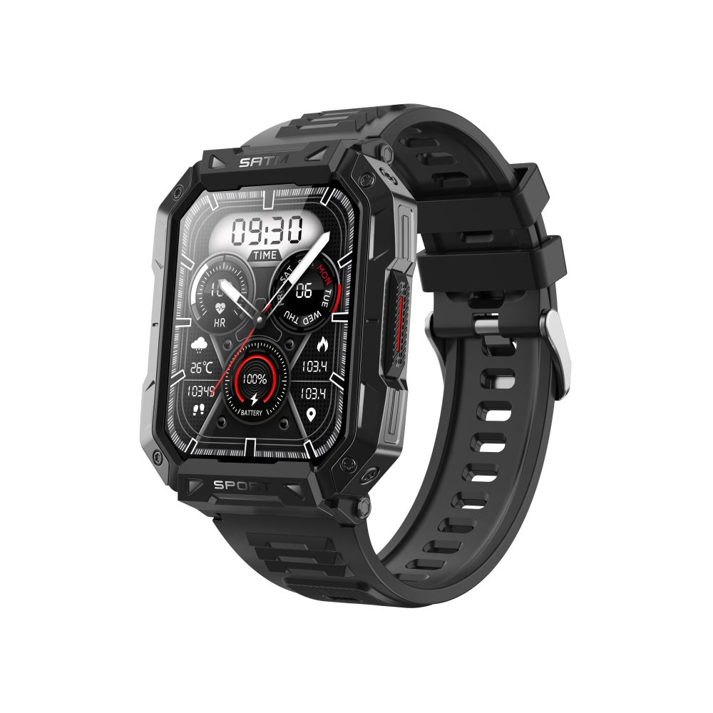 Health Tracking Smartwatch – Heart Rate, Blood Pressure, Oxygen & Sleep Monitor – Waterproof Fitness Watch with Bluetooth Calling & 50+