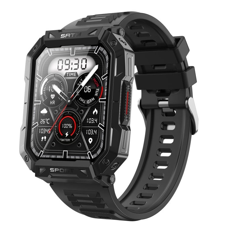 Health Tracking Smartwatch – Heart Rate, Blood Pressure, Oxygen & Sleep Monitor – Waterproof Fitness Watch with Bluetooth Calling & 50+