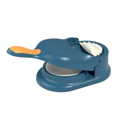 Dumpling Press Maker Tool with Dual Molds for Pierogies Potstickers Gyoza Ravioli Hand Press Kitchen Gadget for Homemade Dumplings Pierogi E