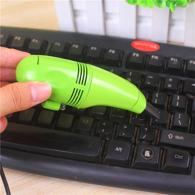 Compact USB Vacuum Cleaner for Keyboards & Electronics with Built-in Lighting | Multi-Use Design for Effective Dust Removal