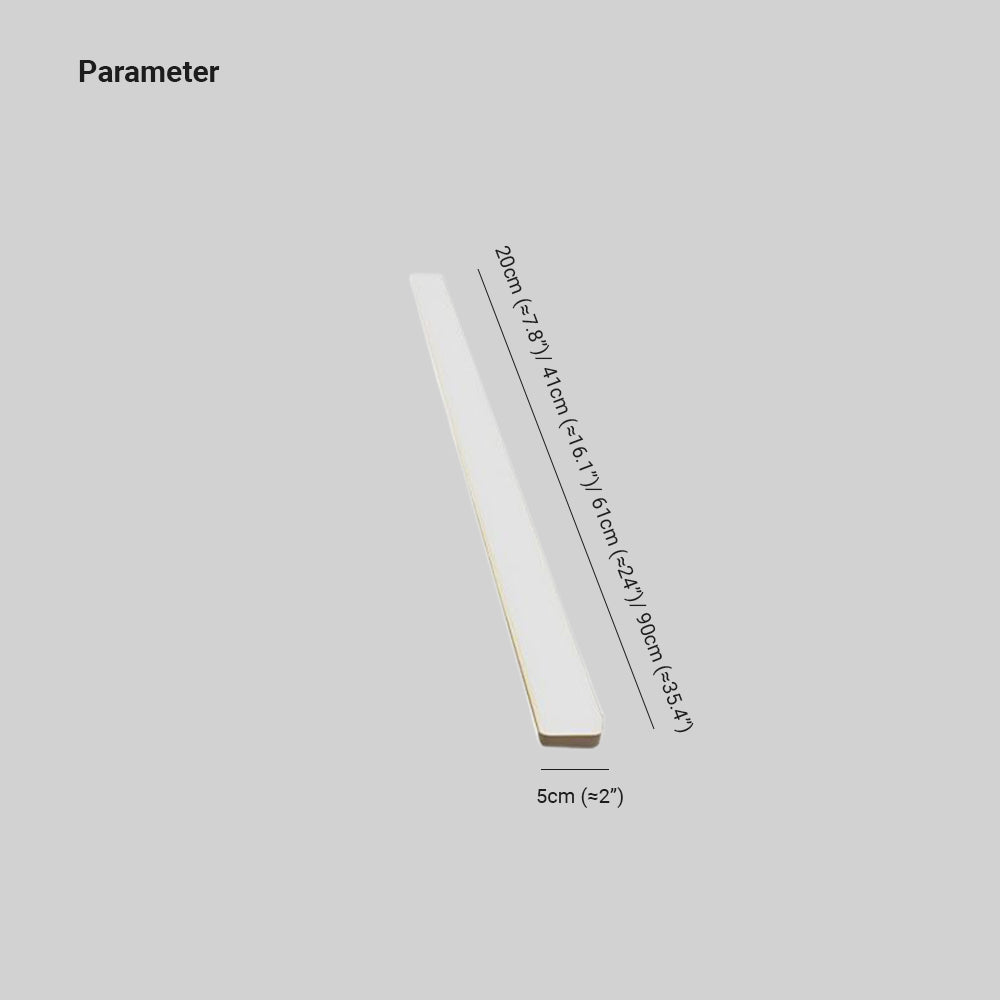 Lámpara de pared LED moderna para baño, aplique de acrílico blanco para espejo, grado de protección IP44