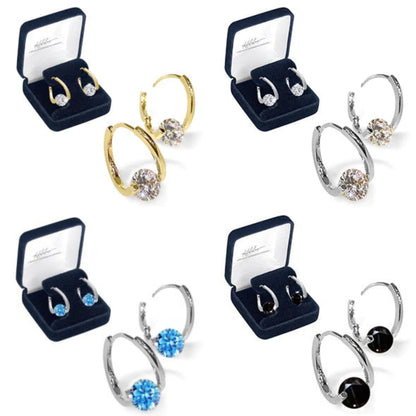 Germanium Wellness Earrings for Lymphatic Support and Natural Vitality – Acupressure Jewelry for Women