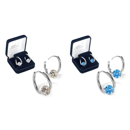 Germanium Wellness Earrings for Lymphatic Support and Natural Vitality – Acupressure Jewelry for Women