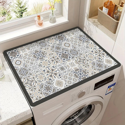 Microfiber Appliance Protection Mat – Non-Slip Countertop Cover for Kitchen & Laundry – Noise-Reducing Pad for Refrigerator Microwave