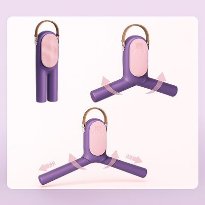 Portable Clothes Dryer Lightweight Collapsible, Portable Dryer with Quick Drying, Compact Travel Dryer Machine