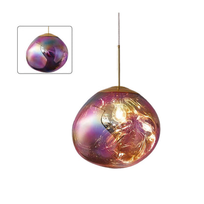 Acrylic Drip Pendant Light 6-15 Inch E27 Socket Warm Glow Adjustable Ceiling Fixture Kitchen Island Dining Table Bedroom Bar Restaurant