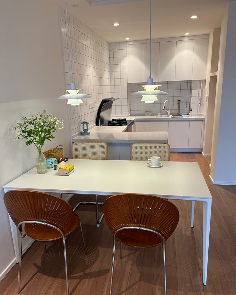 Tiered Metal Shade Hanging Light E27 Socket for Dining Room Kitchen Island Modern Scandinavian Drop Ceiling Fixture