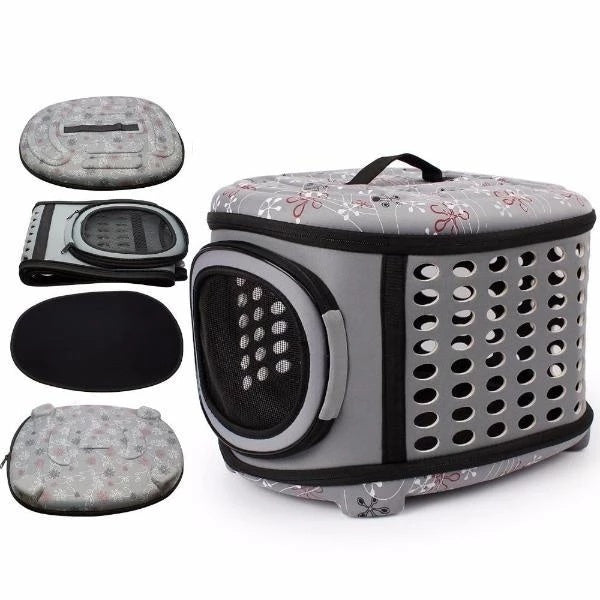 Compañero de viaje | Transportador grande para gatos con diseño resistente e interior cómodo | Viajes seguros para tu amigo felino