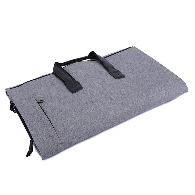 Convertible Garment Duffel Bag with Shoe Compartment for Business Travel & Weekends, Hanging Suit Carrier