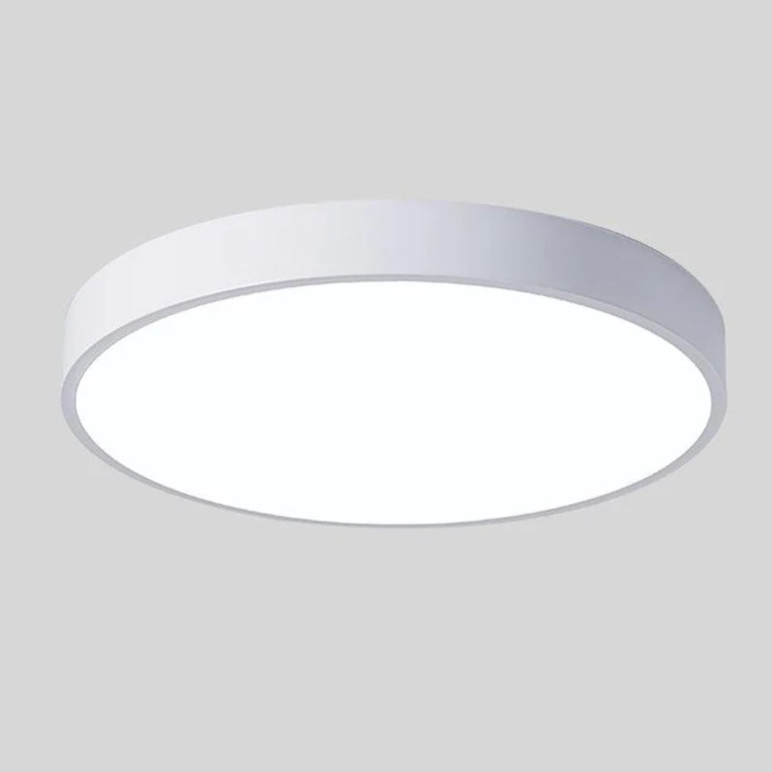Wooden Flush Mount LED Light Fixture 3000K Soft White for Bedroom Living Room Hallway Minimalist Nordic Style Modern Recessed Low Profile Ac