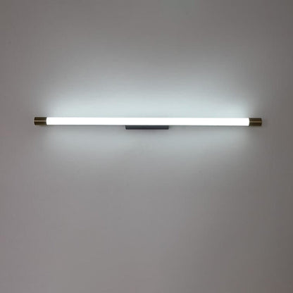 Linear LED Aluminum Light Bar 16-59 in Hardwired Fixture Dimmable 8W-36W Black Gold for Bedroom Living Room Hallway Mirror Bathroom Accent W