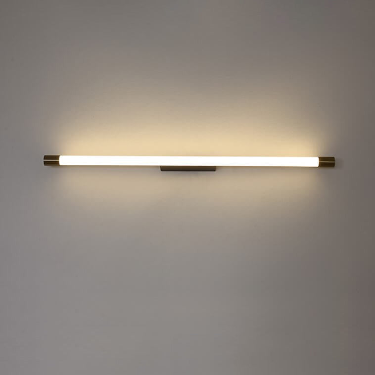 Linear LED Aluminum Light Bar 16-59 in Hardwired Fixture Dimmable 8W-36W Black Gold for Bedroom Living Room Hallway Mirror Bathroom Accent W