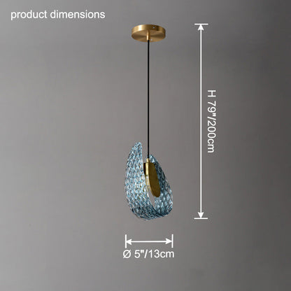 19-Light Glass Ceiling Fixture with Peacock Art Design for Dining Rooms & Large Spaces