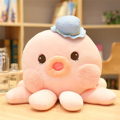 Peluche de criatura marina para niños y adultos: compañero suave y achuchable para jugar y reconfortar: relleno de algodón premium: lavable
